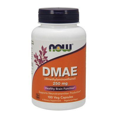 Диметиламіноетанол Now Foods DMAE 250 мг 100 гелевих капсул 110150 фото