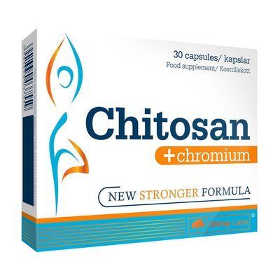 Жиросжигатель ОLIMP Chitosan+chromium, 30 капсул 110327 фото