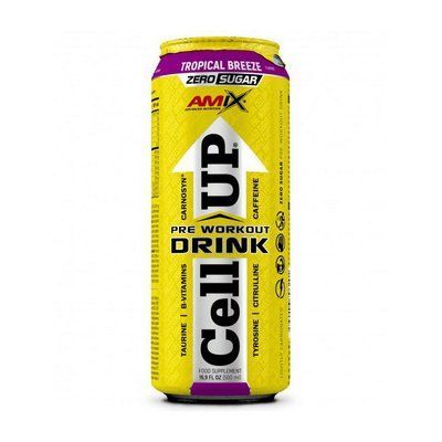 Предтренировочный комплекс AMIX Cell UP Pre Workout 500 ml Тропический бриз 110368-1 фото