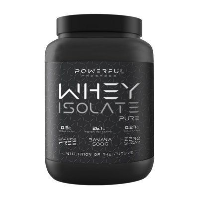 Изолят сывороточного протеина Powerfull Progress Whey Isolate Pure 500 г, Малина 110176-1 фото