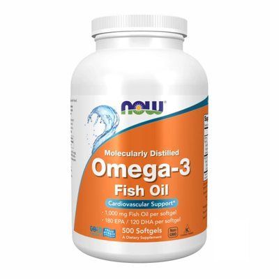 Рыбий Жир Омега 3 Omega 3 300 мг - 500 Софтгель 110004 фото