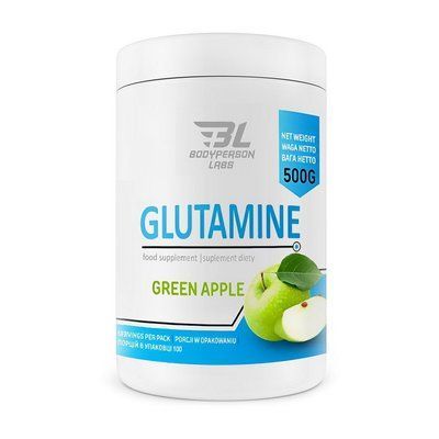 Глютамін Bodyperson Labs Glutamine	500 g tropical(Тропічний)  110237 фото