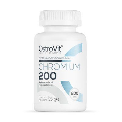 Минералы OstroVit Chromium 200 mg 200 таблеток 110106 фото