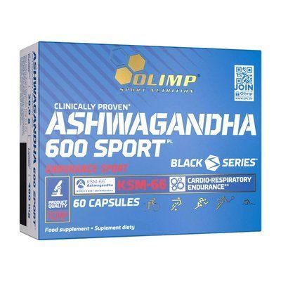 Активне довголіття OLIMP Ashwagandha 600 Sport	60 caps 107898 фото