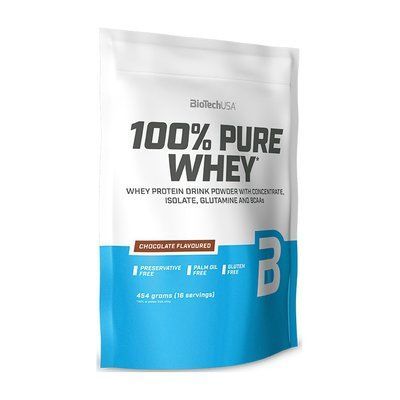 Сироватковий Протеїн Biotech 100% Pure Whey 454 г, Карамель-капучино 110173-3 фото