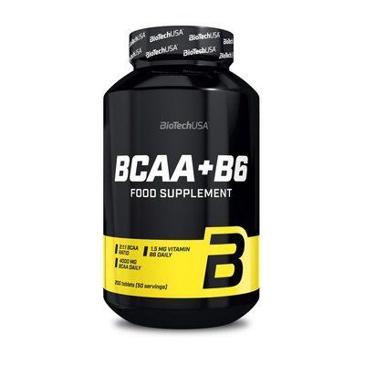 БЦАА BioTech BCAA + B6 200 tabs 110282 фото