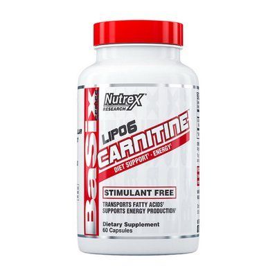 Жиросжигатель Nutrex Lipo 6 Carnitine 60 капсул 110339 фото