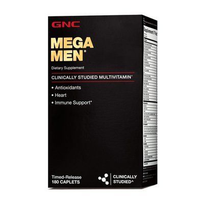 Витамины для мужчин GNC Mega Men 180 таблеток 110064 фото