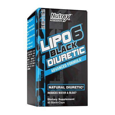 Жиросжигатель LIPO 6 BLACK DIURETIC (80 капсул) 110340 фото