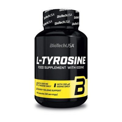 Тірозін BioTech L-Tyrosine 100 caps 110243 фото