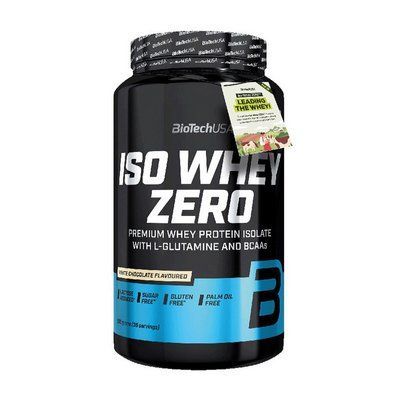 Ізолят Сироваткового Протеїну Biotech Iso Whey Zero 908 г Горіх 110200-4 фото