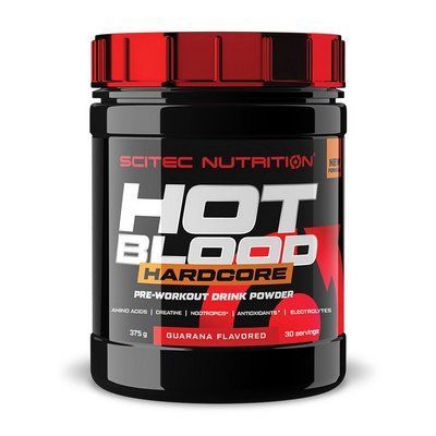 Передтренувальний комплекс Scitec Nutrition Hot Blood No-Stim 375 г Гуарана 110378-2 фото