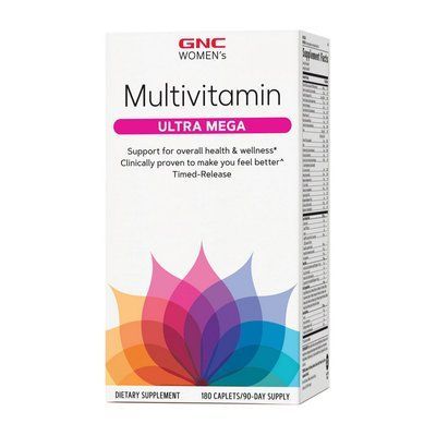 Вітаміни для жінок GNC Women's Ultra Mega 180 Таблеток 110079 фото