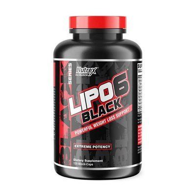 Жиросжигатель Nutrex Lipo 6 Black 120 капсул 110350 фото