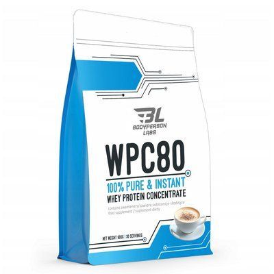 Концентрат Сироваткового Протеїну Bodyperson Labs WPC80 900г, Полуниця 110172-5 фото