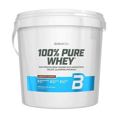 Протеин Biotech 100% Pure Whey 4000 г Орех 110208-1 фото