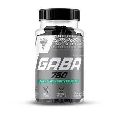 Габа TREC nutrition GABA 750 (60 caps)  110135 фото