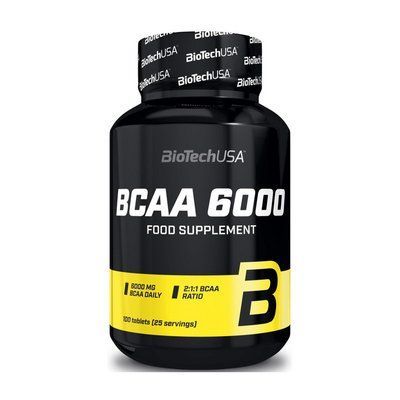 БЦАА BioTech BCAA 6000 (100 tabs) 110275 фото