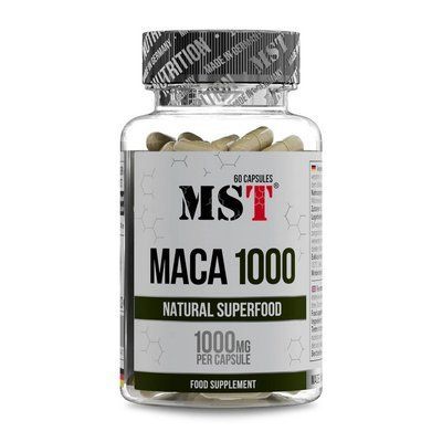 Активне довголіття MST Maca 1000 mg 60 caps 107395 фото