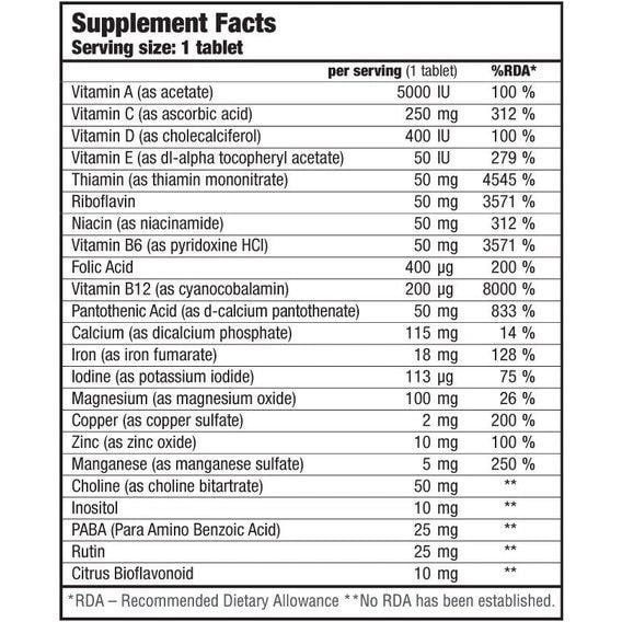 Комплекс вітамінів BioTechUSA Vitabolic 30 Tabs 110045 фото
